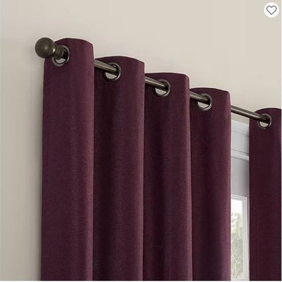 Eclipse Ambiance Texture, Absolute Zero Blackout, Window Panels (Set of 2) - Picture 9 of 13